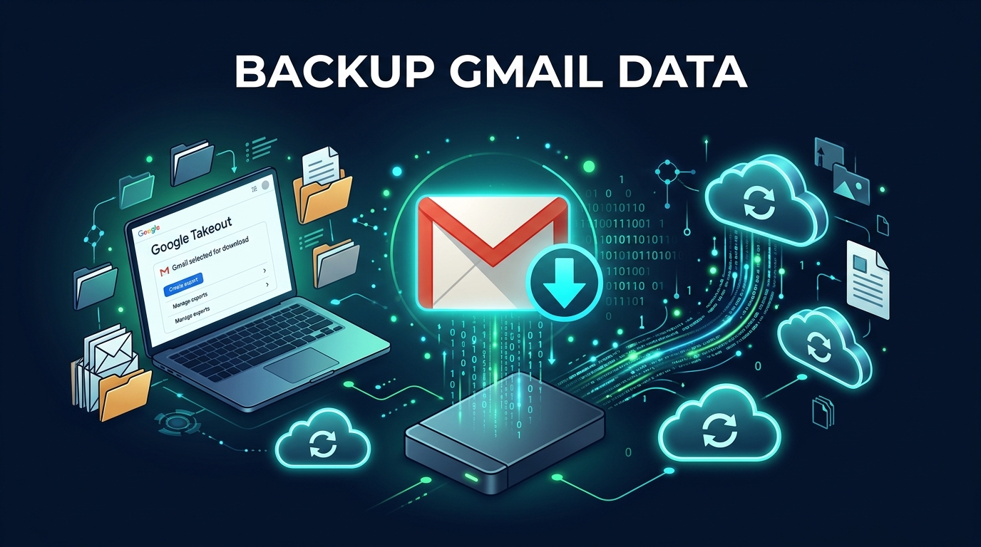 How to Backup All Emails and Data from an Old Gmail Account
