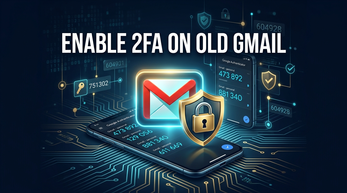 How to Enable Two-Factor Authentication on an Old Gmail Account